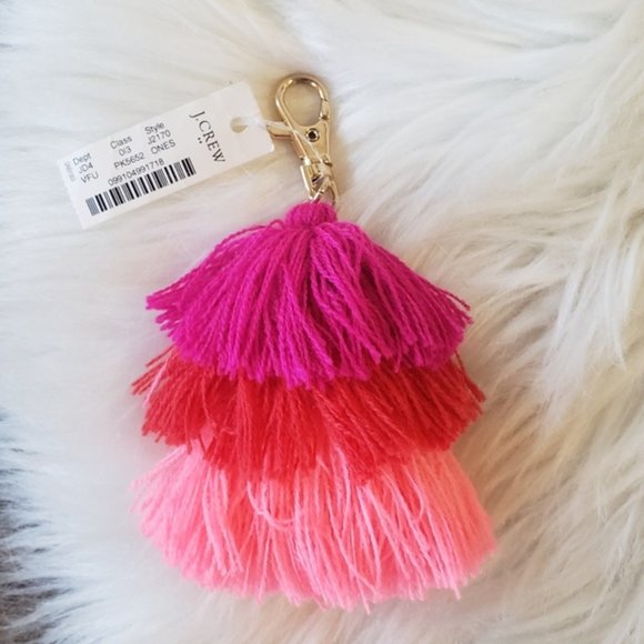 J. Crew Tassel Keychain - Picture 2 of 5